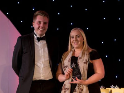 Alana Davies (AO Logistics), Apprentice of the Year, SCCCI Business Awards 2017