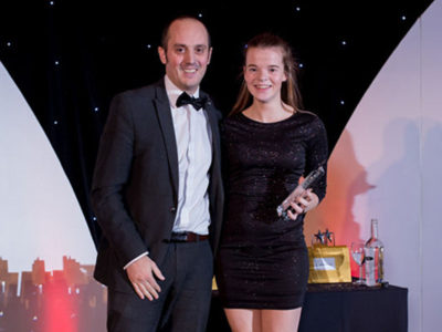 Megan Jones (Crewe & Nantwich Gymnastics), Apprentice of the Year, SCCCI Business Awards 2018