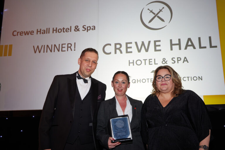 Crewe Hall Hotel & Spa, Excellence in Customer Service, SCCCI Business Awards 2024